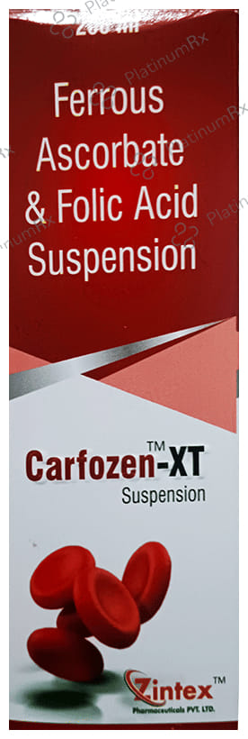 Carfozen XT 32.8mg/550mcg Oral Suspension 200ml