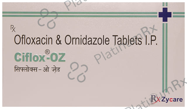 Ciflox OZ 200/500mg Tablet 10s
