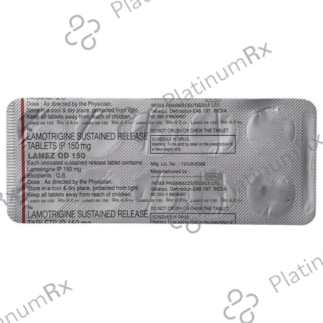 Lamez OD 150mg Tablet SR 10s