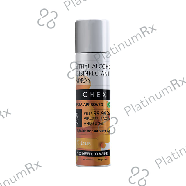 Chex Ethyl Alcohol Disinfectant Spray (235ml Each) 1 Bottle