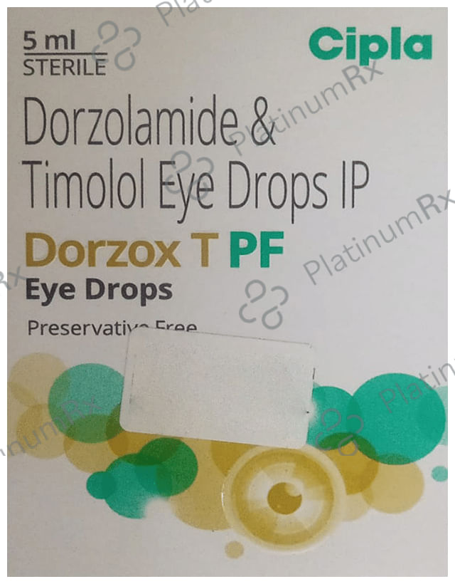 Dorzox T Pf Eye Drops 5ml