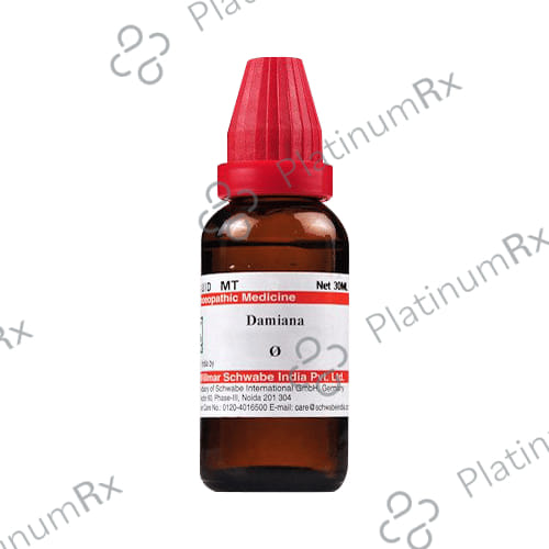 Dr Willmar Schwabe India Damiana Mother Tincture Q