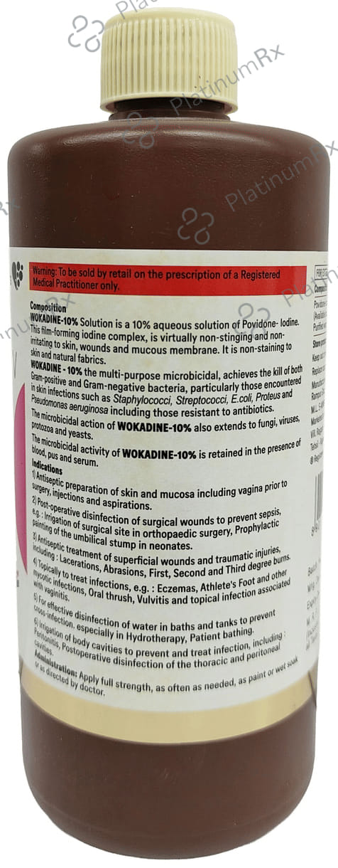 Wokadine 10% Solution 500ml
