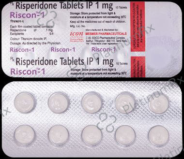 Riscon 1mg Tablet 10s