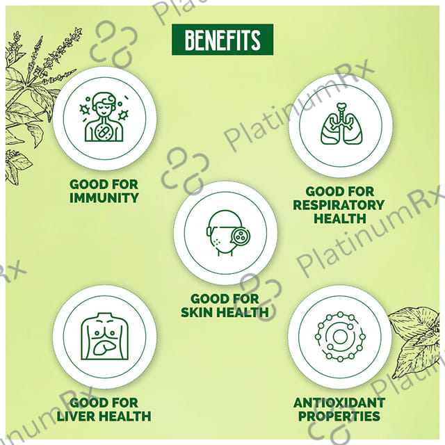 Dabur Giloy Neem Tulsi Juice - For Immunity, Respiratory, Skin & Liver Health/Care - Health Tonic