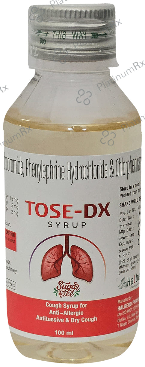 Tose Dx Syrup 100ml