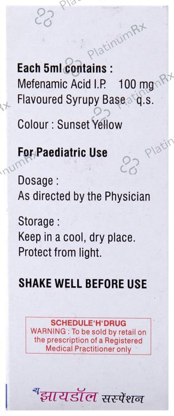 New Zydol Oral Suspension