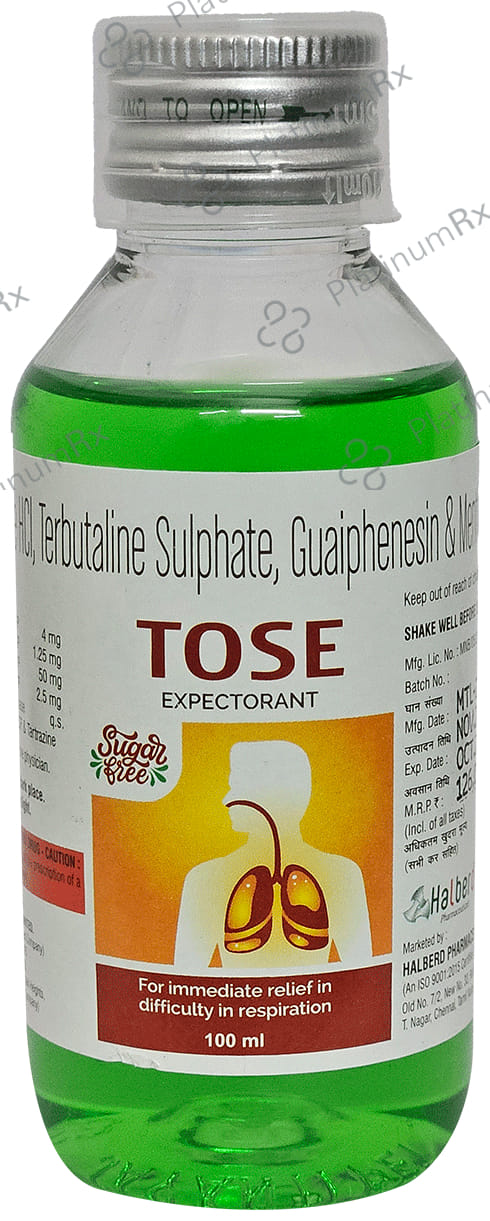 Tose Syrup 100ml