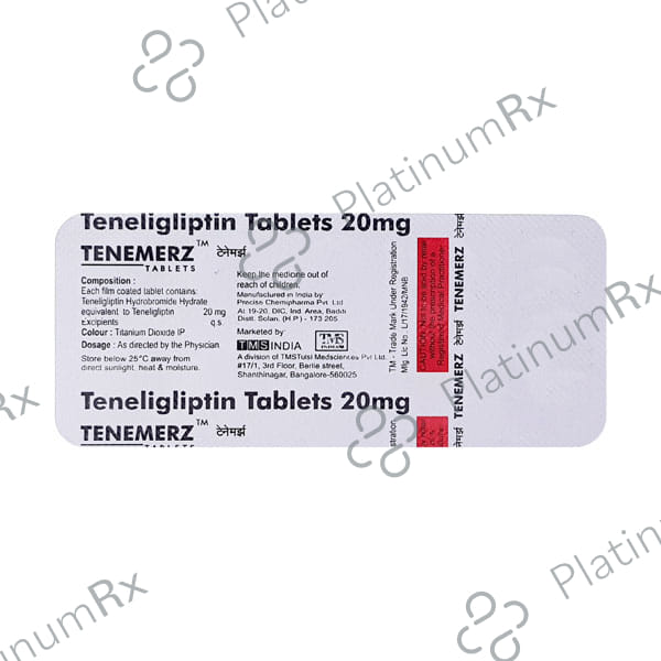 Tenemerze 20mg Tablet 10s
