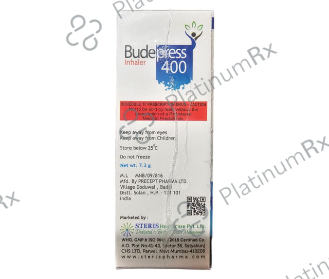 Budepress 6/400mcg Inhaler 120MDI