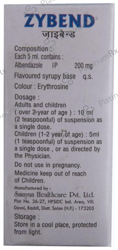 Zybend Oral Suspension