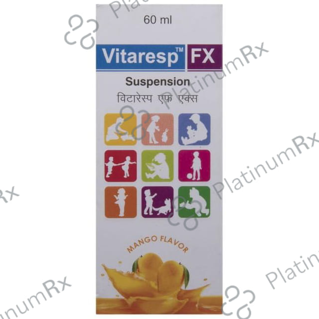 Vitaresp FX 60/4mg Suspension 60ml