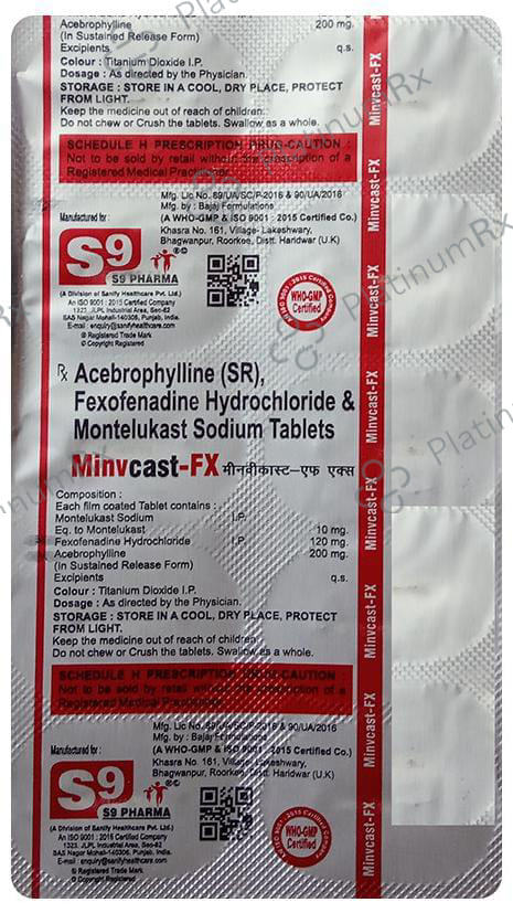 Minvcast-FX Tablet SR