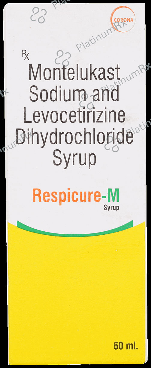 Respicure M 2.5/4mg Syrup 60ml