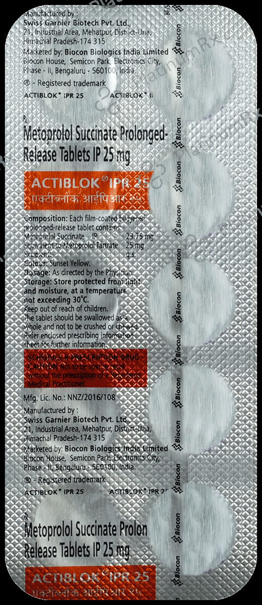 Actiblok IPR 25 Tablet