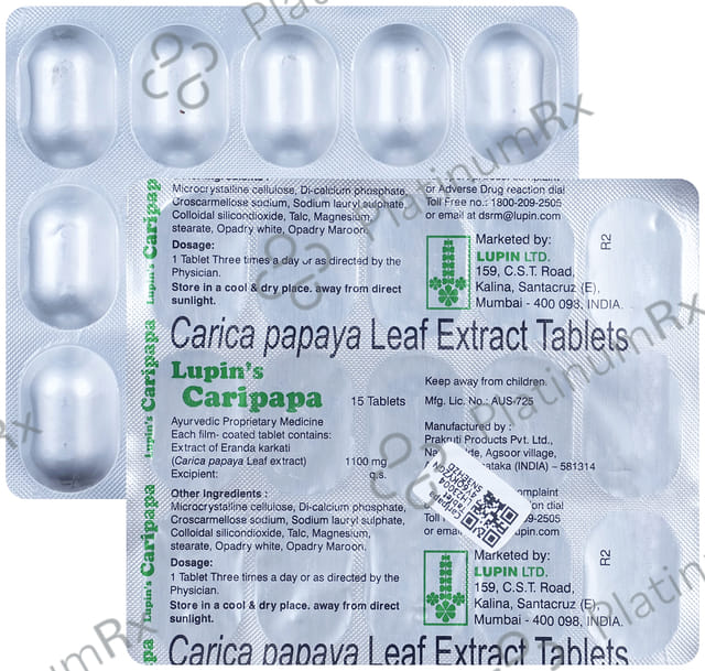 Caripapa Tablet 15s