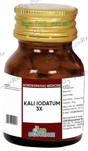 LDD Bioscience Kali Iodatum 3X 25 gm