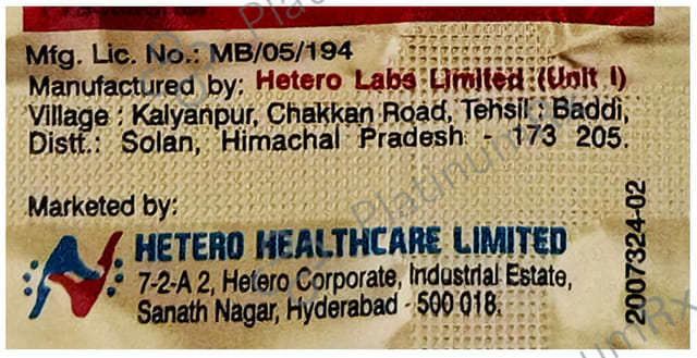 Opox CV 100 mg/62.5 mg Tablet DT