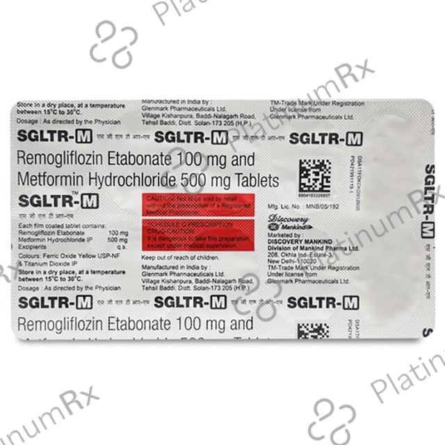 Sgltr M 500/100mg Tablet 10s