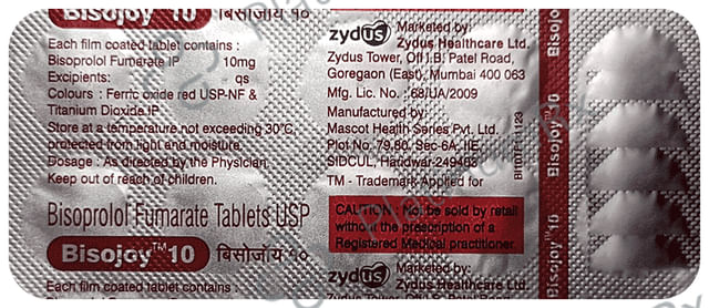 Bisojoy 10mg Tablet 10s