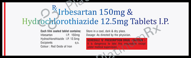 Irbotan 150/12.5mg H Tablet 10s