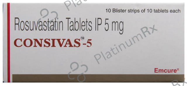 Consivas 5mg Tablet 10s