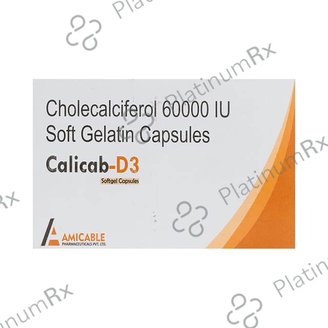 Calicab-D3 Softgel Capsule