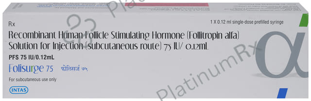 Folisurge 75IU Injection 1s