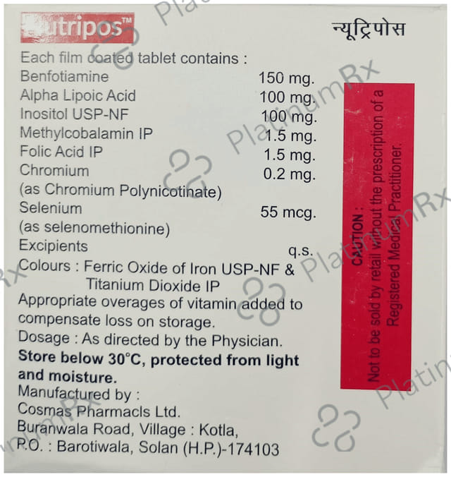 Nutripos Tablet 10s