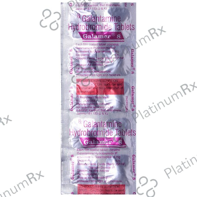Galamer 8mg Tablet 10s
