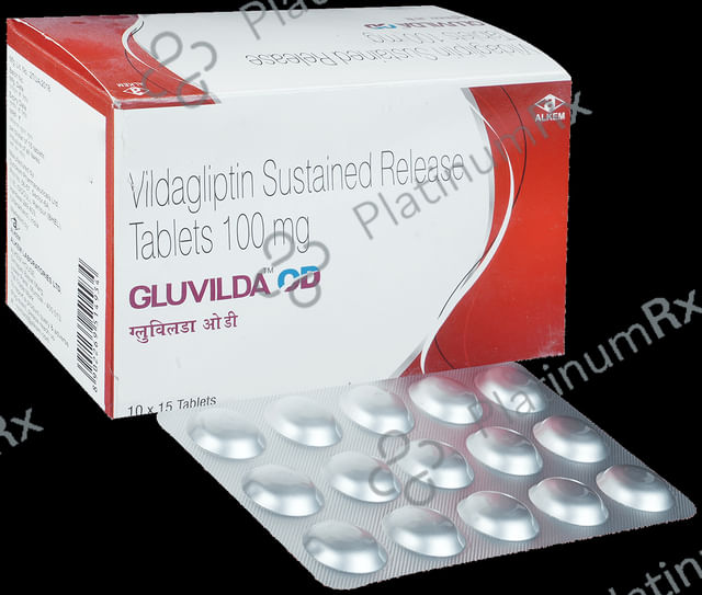 Gluvilda OD 100mg Tablet 15 tablets