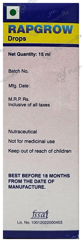 Rapgrow 40mg Oral Drop 15ml
