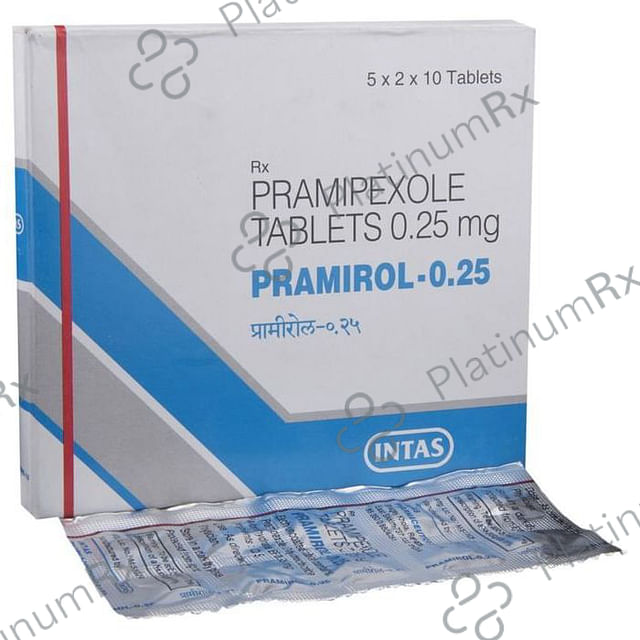 Pramirol 0.25mg Tablet 10s