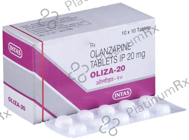 Oliza 20mg Tablet 10s