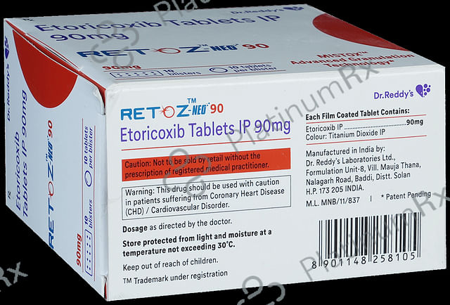 Retoz Neo 90mg Tablet 10s