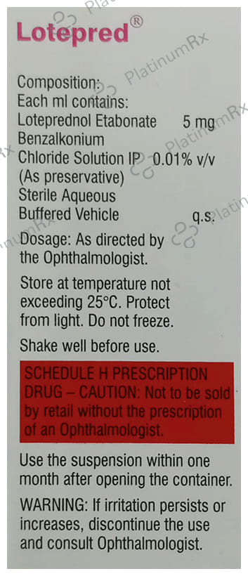 Lotepred 0.5% Eye Drop 5ml