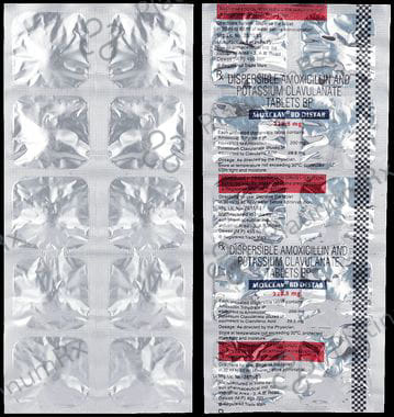 Moxclav BD Distab 228.5mg Tablet 10s