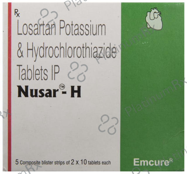 Nusar H 12.5/50mg Tablet 10s