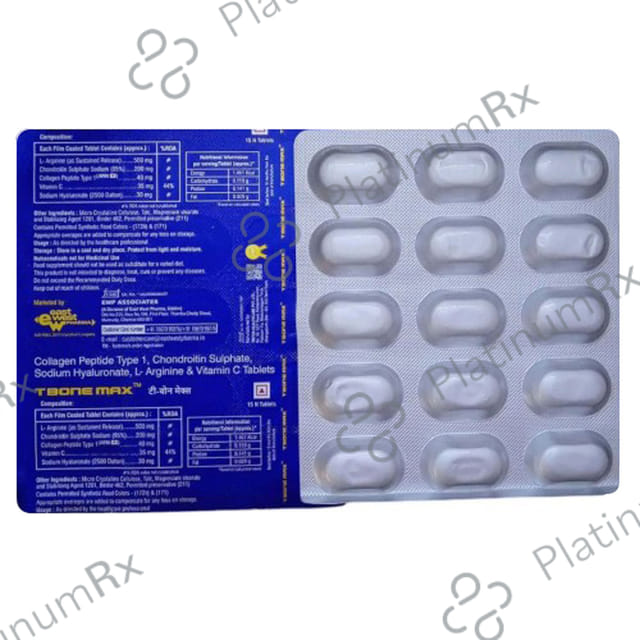 T Bone Max Tablet 15s