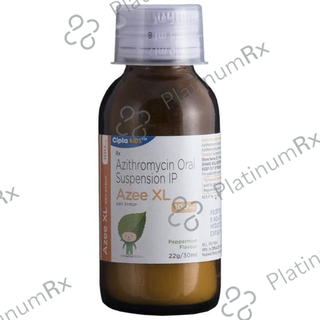 Azee XL 100mg Peppermint Dry Syrup 30ml