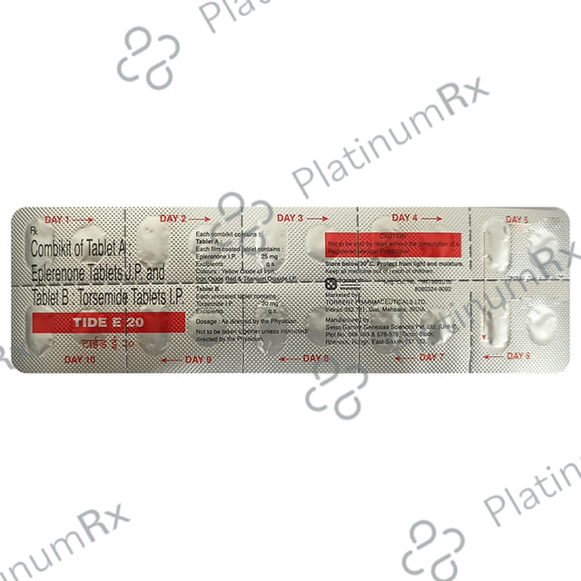 Tide E 20/25mg Tablet Combikit 20s