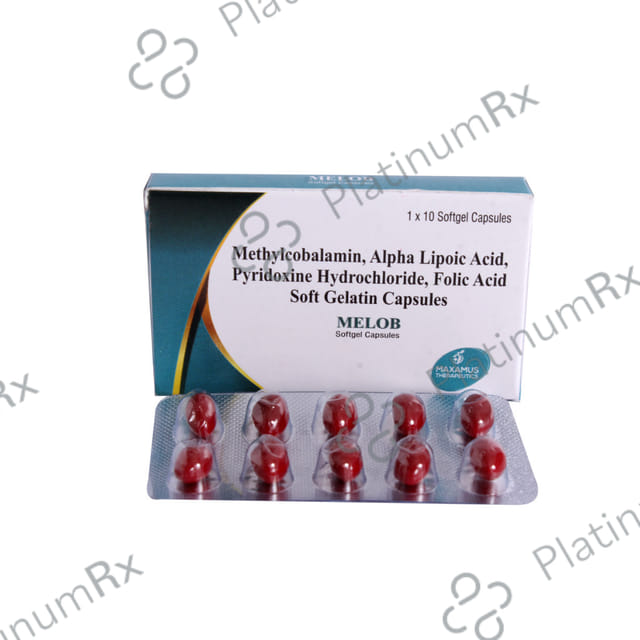 Melob G 300mg/500mcg Capsule