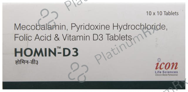 Homin D3 Tablet 10s