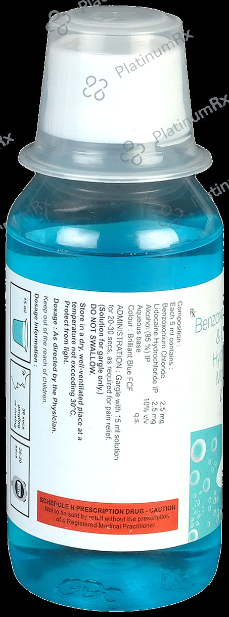 Lidocam Mouth Wash 120ml