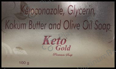 Keto Gold 2% Soap 100gm