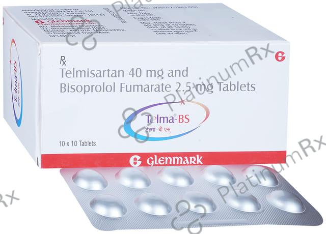 Telma BS 2.5/40mg Tablet 10s