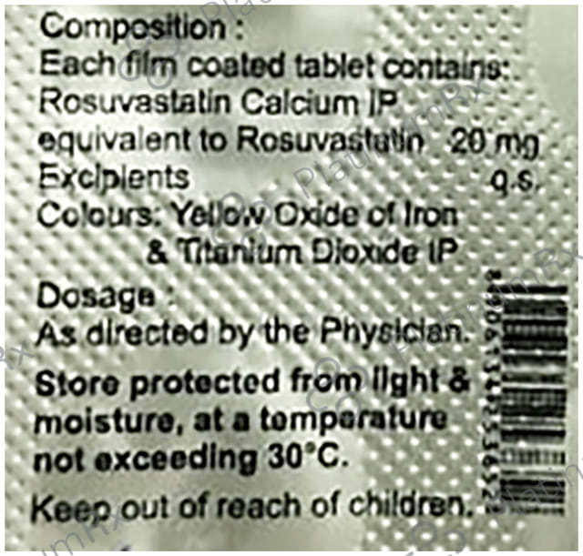 Rosufine 20mg Tablet