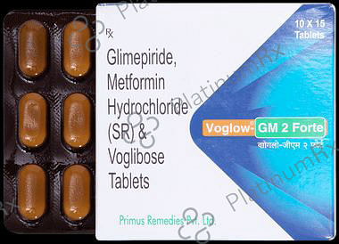 Voglow GM 2/1000/0.2mg Tablet SR 15s