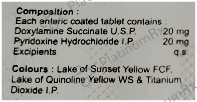 Rest Aid OD 20/20mg Tablet 15s