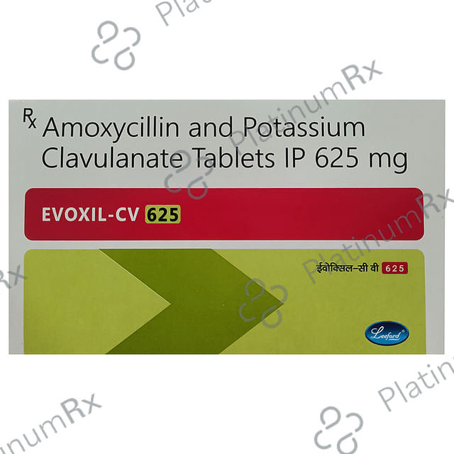 Evoxil CV 625 Tablet